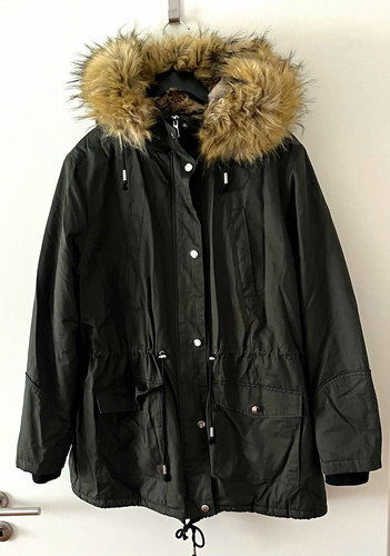 Damen parka jacke halblang - c&a,