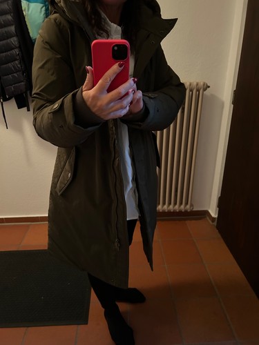 Woolrich+Parka+Damen+Grün+Lux