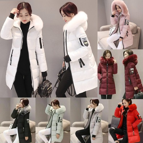 Winter hooded parka damen - winter,
