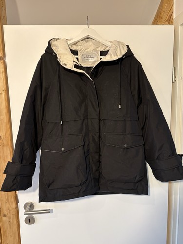 Schwarzer damen winterparka - schwarzer,