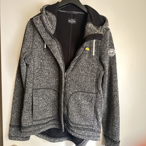 Strick fleece jacke mantel - strick,