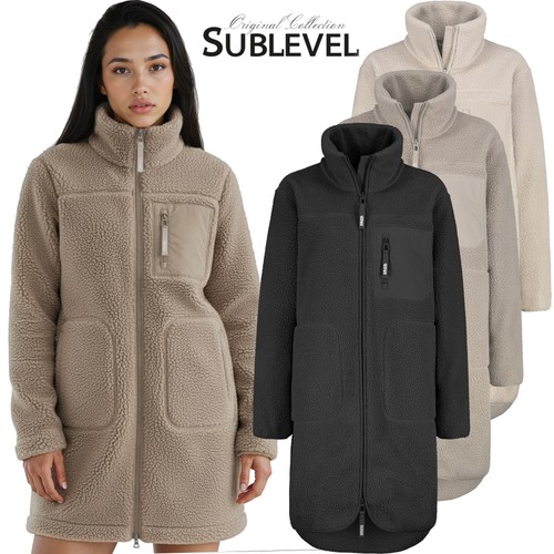 Sublevel damen fleece mantel - sublevel,